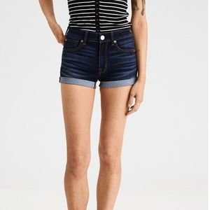 AE HIGH-WAISTED DENIM SHORT SHORT